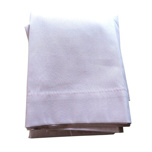 New Springs Pink Pillowcases Standard Size Pair of 2 Made In USA - Picture 6 of 9